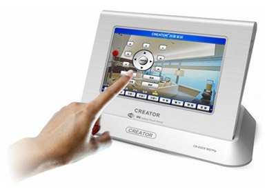 CREATOR快捷8英寸手持无线可编程触摸屏--WiFi/RF双重通讯,给您双重保障---【天誉科技creator市场信息】-接口|接口矩阵|中控|控制系统-【投影之窗】
